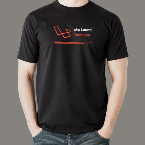 PHP Laravel Developer Crafted for Coders Men’s T-Shirt