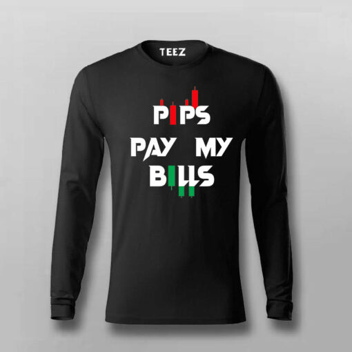 PIPS PAY MY BILLS Forex T-Shirt For Men