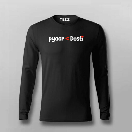 PYAAR LESS THAN DOSTI Friendship T-shirt For Men