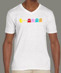 Pacman Classic Gaming Men’s T-shirt Pacman Classic Gaming Men’s T-shirt