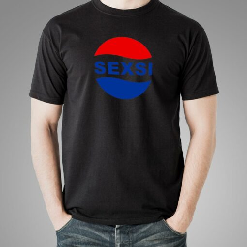 Pepsi Parody Sexsi T-Shirt For Men