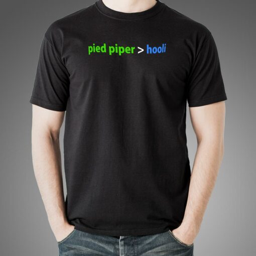 Pied Piper  Hooli Tech Fan Men’s T-shirt