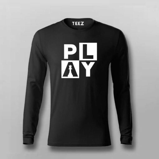 Play Chess T-shirt For Men