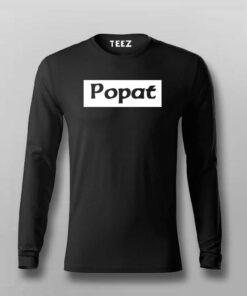 Popat Funny T-shirt For Men Popat Funny T-shirt For Men