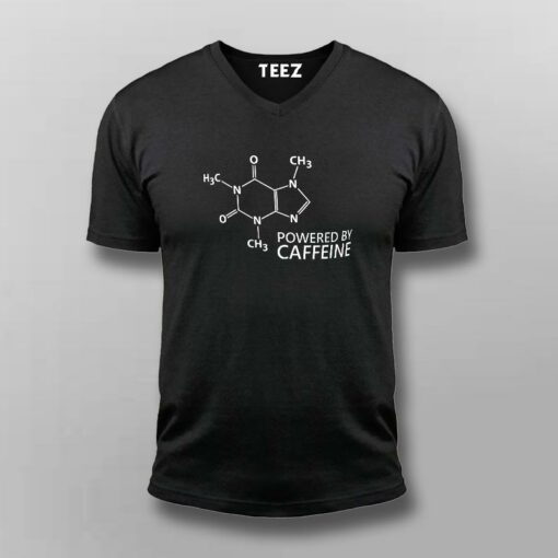 Powered By Caffeine T-Shirt For Men