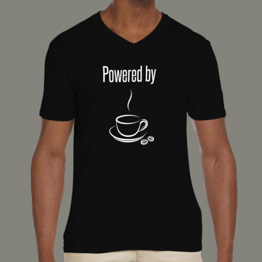 Powered By Coffee Tee – The Developer’s Fuel