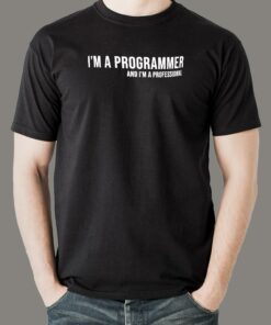 Pride in Coding – ‘Professional Programmer’ Men’s Tee Pride in Coding – ‘Professional Programmer’ Men’s Tee