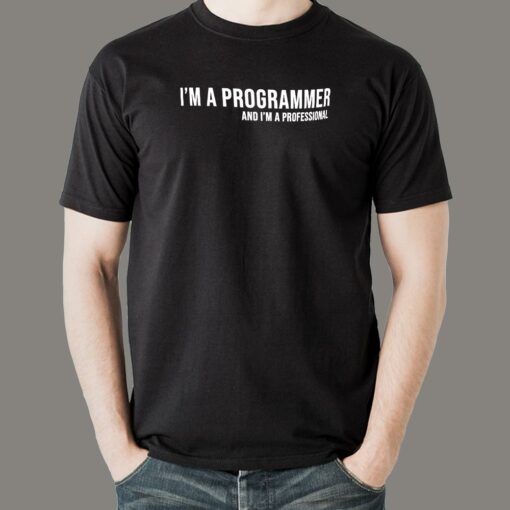 Pride in Coding – ‘Professional Programmer’ Men’s Tee