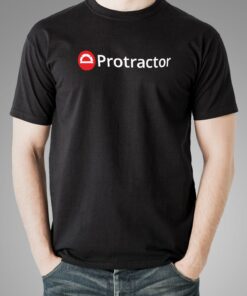 Protractor Geometric Men’s Cotton T-Shirt