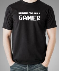 Proud To Be A Gamer T-Shirt For Men