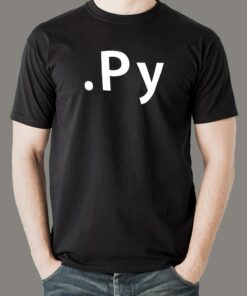Py Python File Format T-Shirt – Code in Style