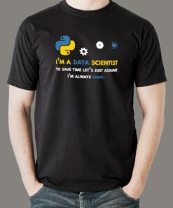 Python Data Scientist Tee – Unraveling Data’s Secrets