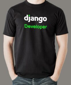 Python Django Developer T-Shirt – Build with Django
