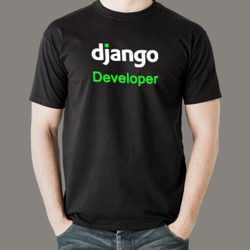 Python Django Developer T-Shirt – Build with Django