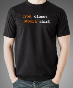 Python Programmer Humor T-Shirt – Importing Witty Code