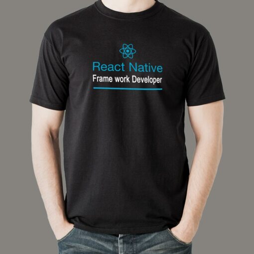 React Native Expert Build Once, Run Anywhere Men’s Tee