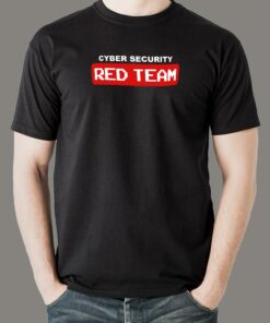 Red Team Hacker T-Shirt – Cyber Security Frontliner Red Team Hacker T-Shirt – Cyber Security Frontliner