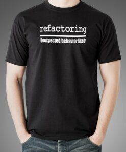 Refactoring Code Men’s T-shirt Refactoring Code Men’s T-shirt