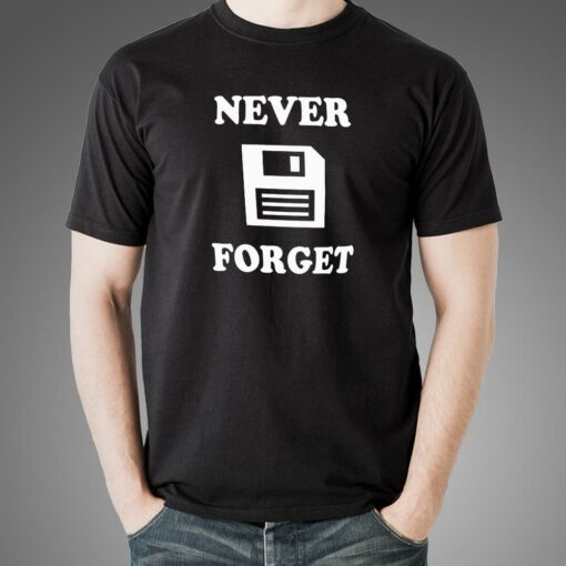 Retro Floppy Disk T-Shirt – Never Forget Old School Storage