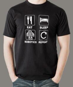 Robotics Fan ‘Eat Sleep Robotics Repeat’ Tee Is Here Robotics Fan ‘Eat Sleep Robotics Repeat’ Tee Is Here