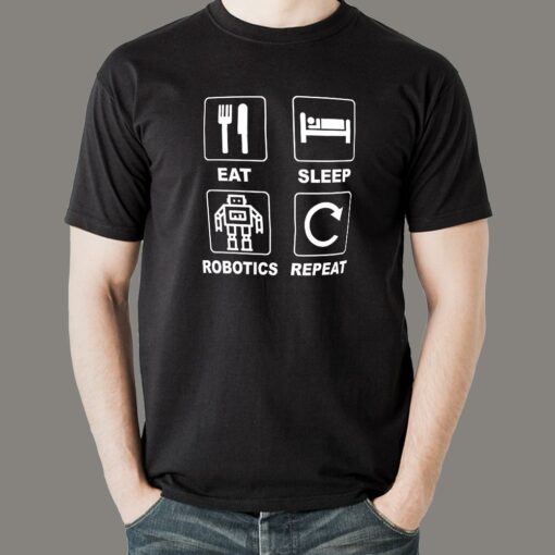 Robotics Fan ‘Eat Sleep Robotics Repeat’ Tee Is Here