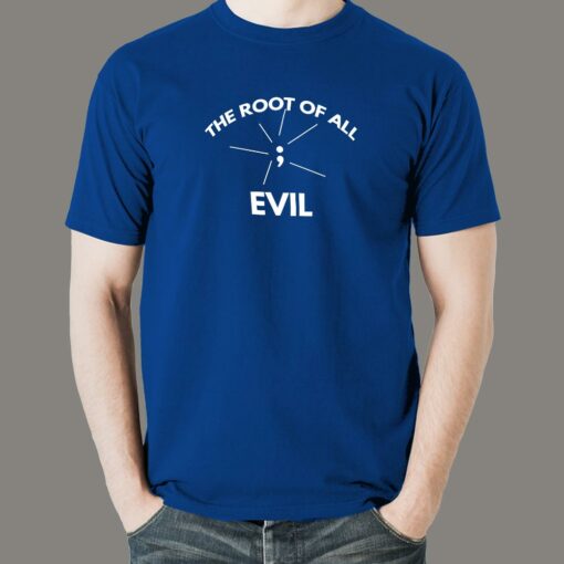 Root of All Evil T-Shirt – For the Love of Money & Code