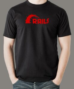Ruby on Rails Code Master T-Shirt – Rail Into Coding Ruby on Rails Code Master T-Shirt – Rail Into Coding