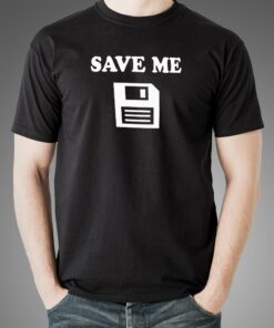 Save Me Floppy Disk Retro Men’s T-shirt Save Me Floppy Disk Retro Men’s T-shirt