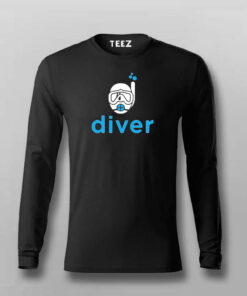 Scuba Diver T-shirt For Men Scuba Diver T-shirt For Men