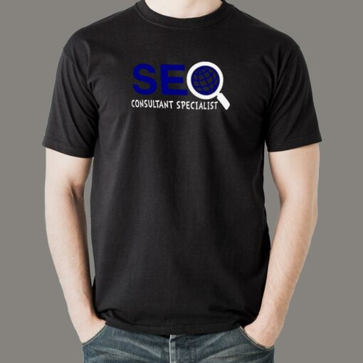 Search Engine Optimization SEO Consultant Specialist T-Shirt For Men