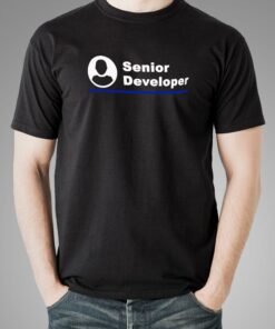 Senior Developer T-Shirt For Men Senior Developer T-Shirt For Men