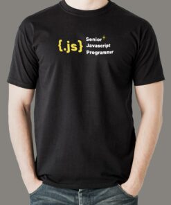 Senior JavaScript Programmer Men’s Tee – Code Master Senior JavaScript Programmer Men’s Tee – Code Master