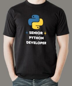 Senior Python Developer T-Shirt – Mastering Python Senior Python Developer T-Shirt – Mastering Python