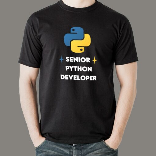 Senior Python Developer T-Shirt – Mastering Python