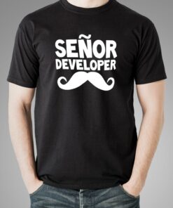 Se�or Developer – Senior Developer T-Shirt For Men