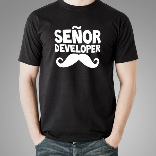 Se�or Developer – Senior Developer T-Shirt For Men