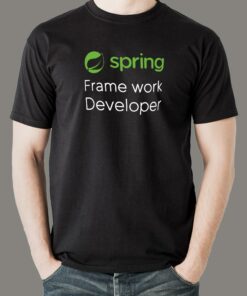 Spring Framework Dev T-Shirt – Code in Bloom Spring Framework Dev T-Shirt – Code in Bloom