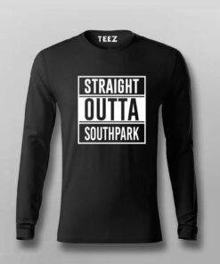 Straight Outta South Park  T-Shirt For Men