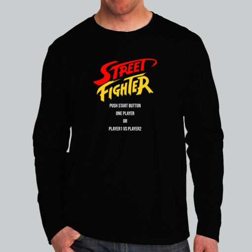 Street Fighter Retro Gaming T-Shirt