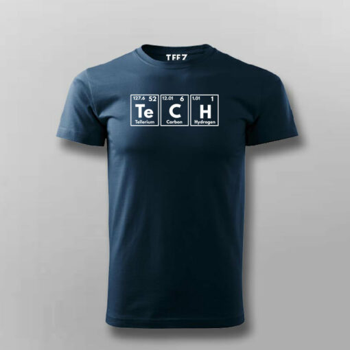 Tech Periodic Table Funny Science T-shirt For Men