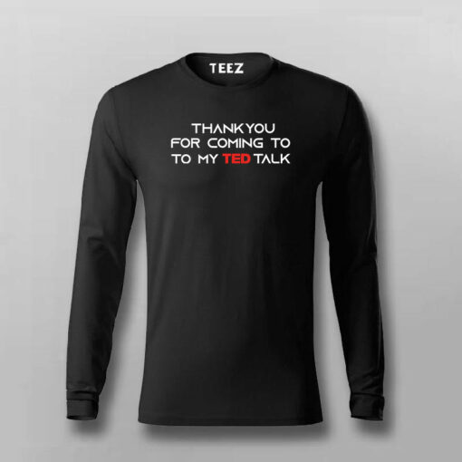 Ted Talk T-shirt For Men