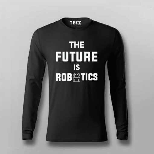 The Future Is Robotics T-shirt For Men