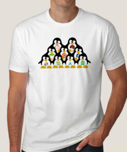 Tux Army Linux Tee – United in Open Source Freedom