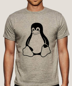 Tux Linux Mascot Men’s T-shirt