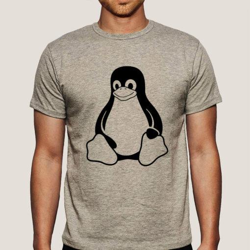 Tux Linux Mascot Men’s T-shirt