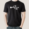 USB Icon T-Shirt – Plug In to Style