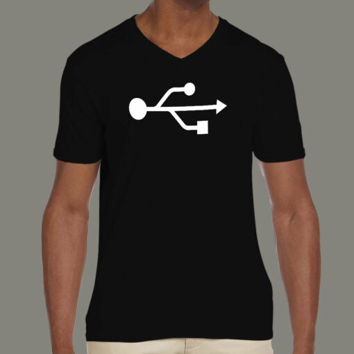 USB Icon T-Shirt – Plug In to Style