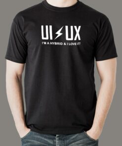 UXUI Hybrid Designer Tee  I Love It