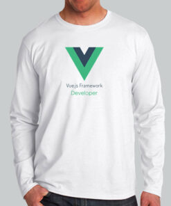 Vue.js Developer T-Shirt – Reactive UI Expertise