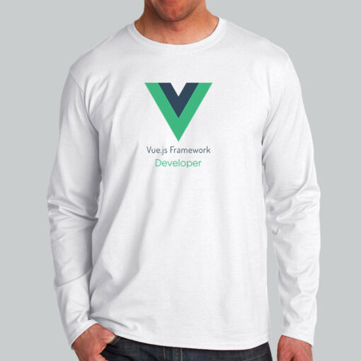 Vue.js Developer T-Shirt – Reactive UI Expertise